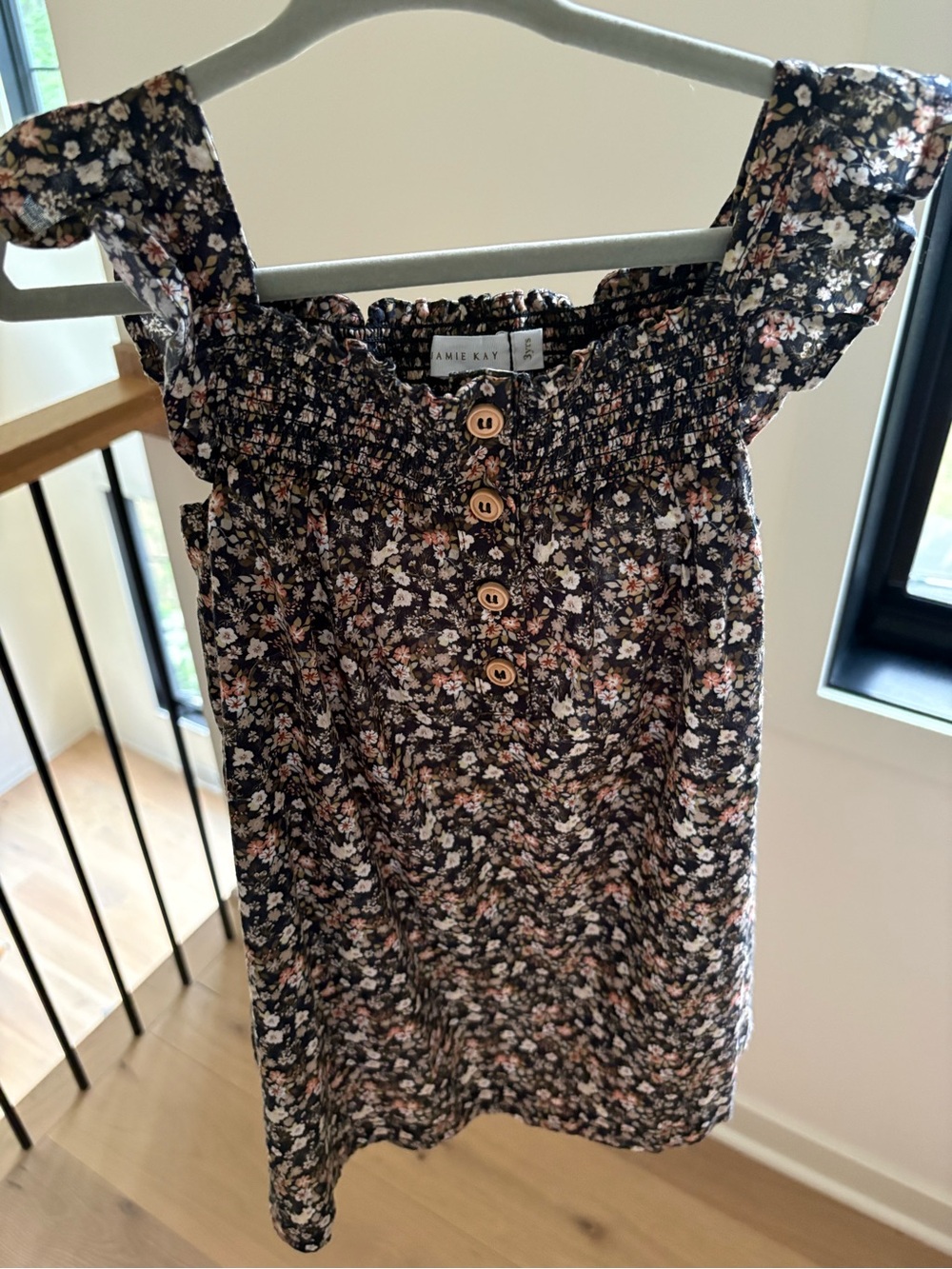 3Y Jamie Kay Black Floral Dress